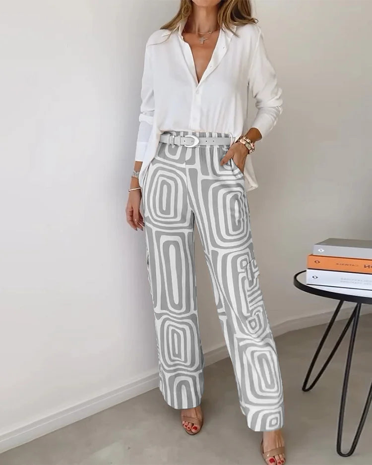 Lysa - Comfortable and stylish set (free belt)