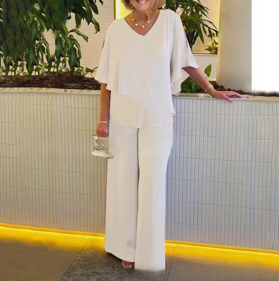 Martha - Comfortable wide leg set