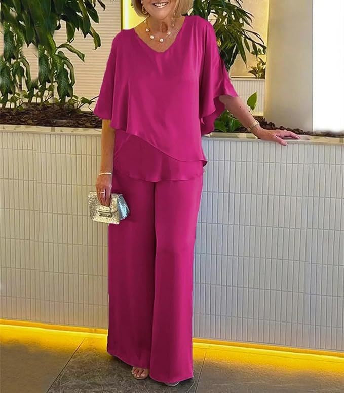 Martha - Comfortable wide leg set