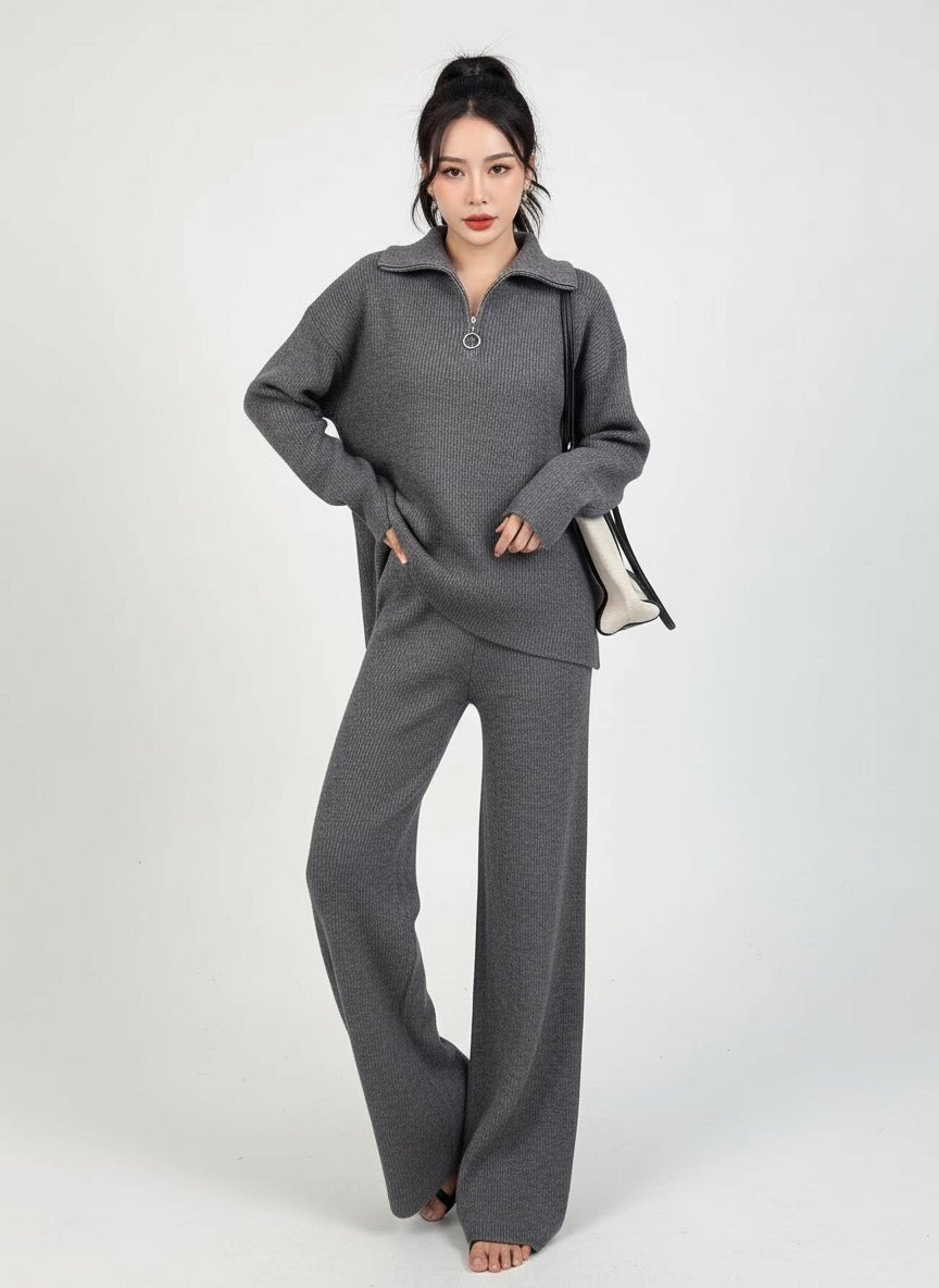ABBY Set: Softness and Style for Your Winter Days - Luxe Atire