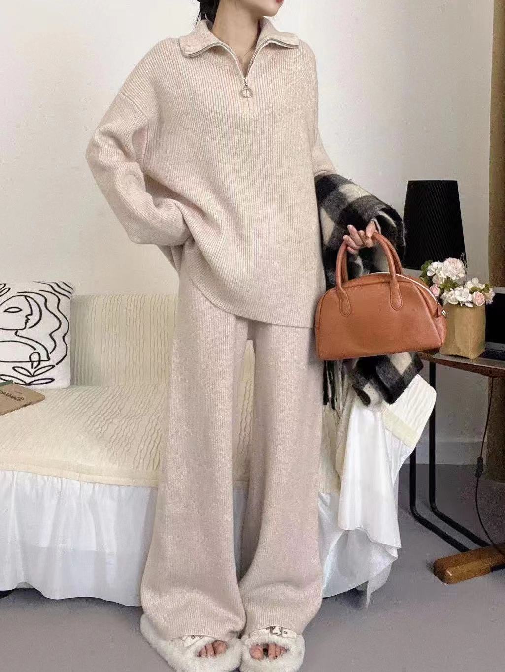 ABBY Set: Softness and Style for Your Winter Days - Luxe Atire