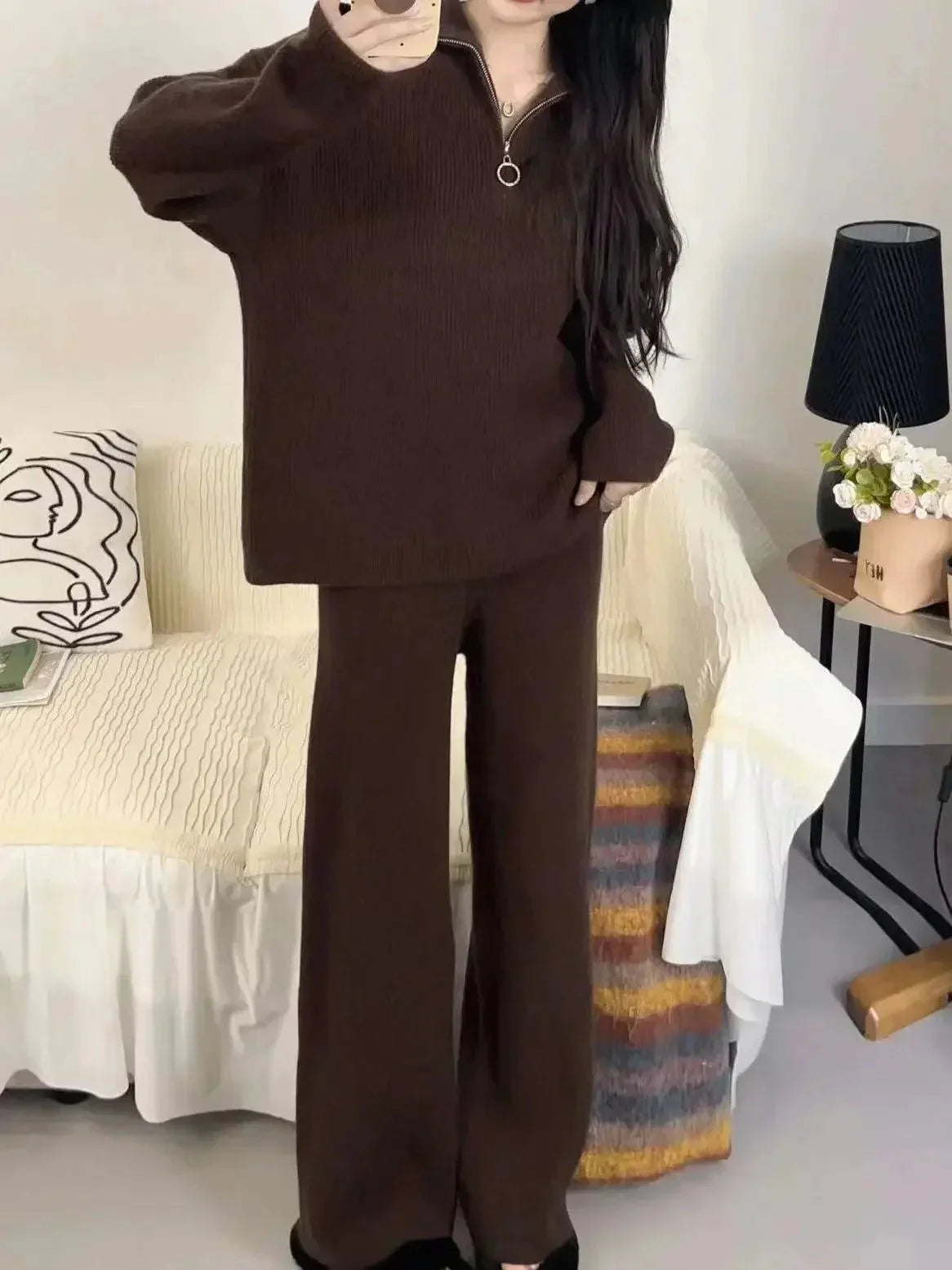 ABBY Set: Softness and Style for Your Winter Days - Luxe Atire