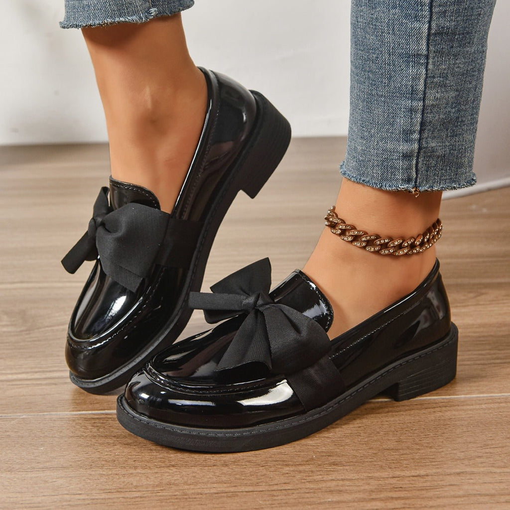 Ayora | Timeless Bow Loafers