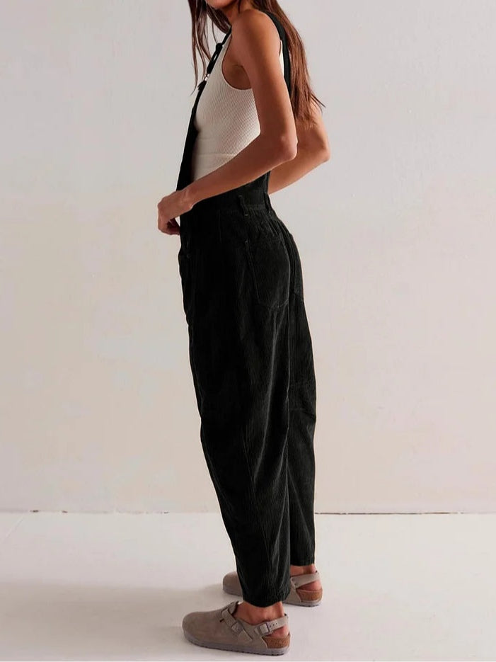 Vintage Corduroy Work Jumpsuit