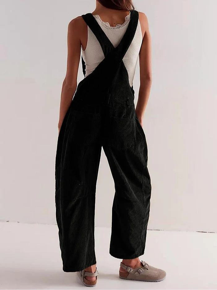 Vintage Corduroy Work Jumpsuit